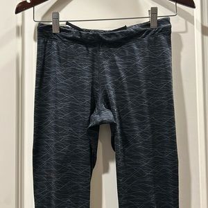 NIKE Pro Combat Dri-Fit Womens drawstring pattern Leggings therma-fit size S